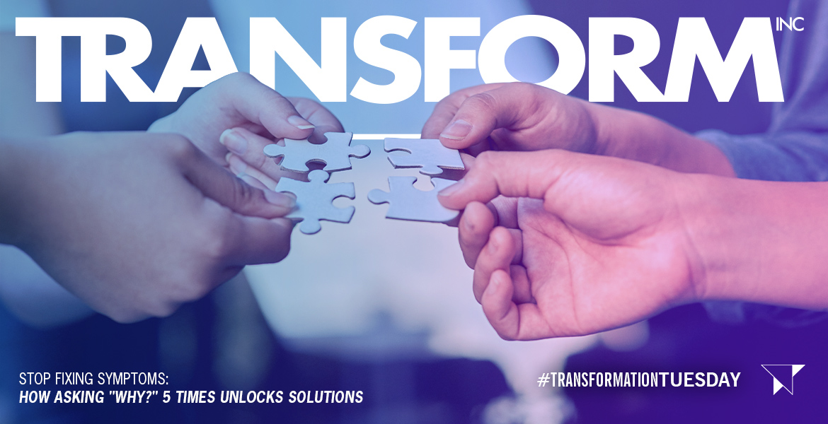 Stop Fixing Symptoms: How Asking “Why?” 5 Times Unlocks Solutions